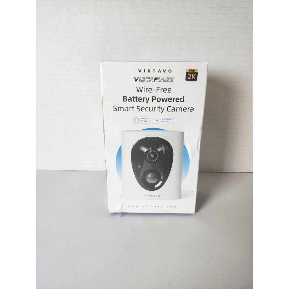 Virtavo Wire-Free BATTERY POWERED Smart Security Camera